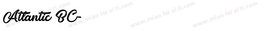 Atlantic BC字体转换